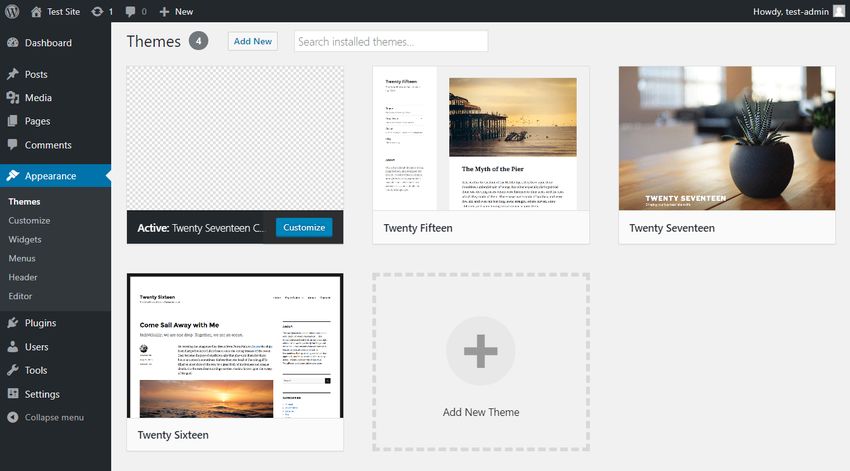 WordPress Child Theme Activated