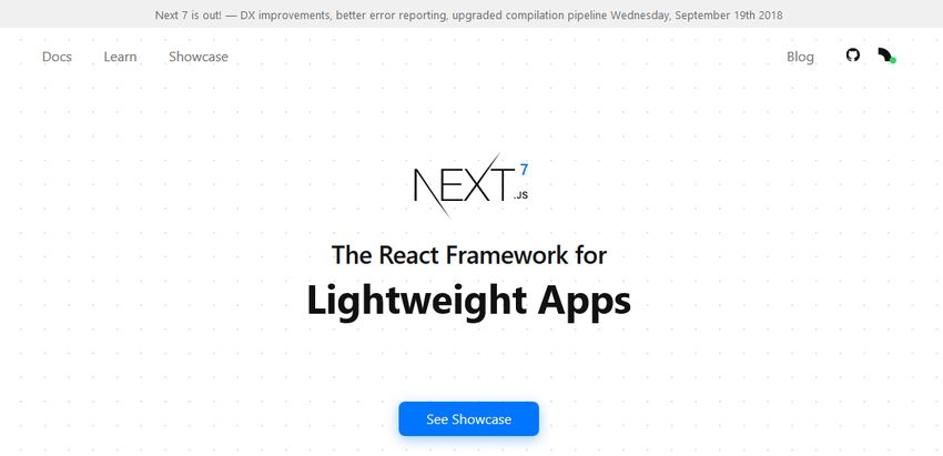 Next.js JavaScript Framework