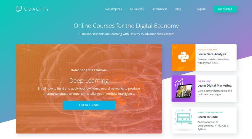 Udacity learn to code