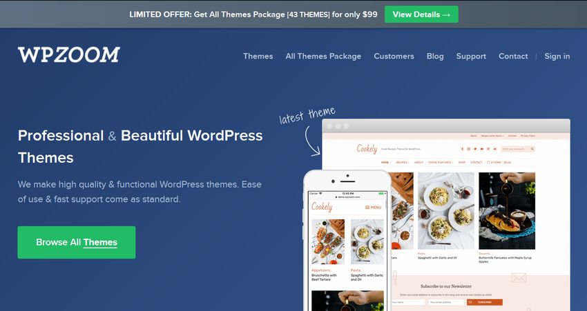 WP Zoom WordPress Theme Framework