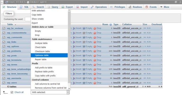 6 Best Practices to Optimize Your WordPress Database - Developer Drive