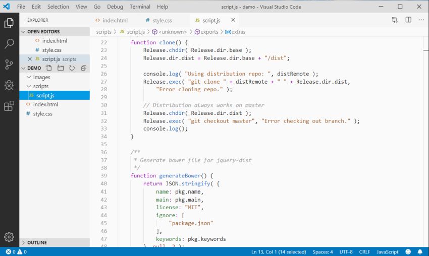 Material Light VS Code Theme