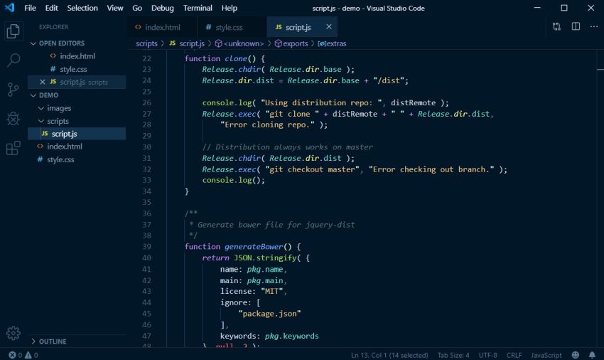 Night Owl VS Code Theme